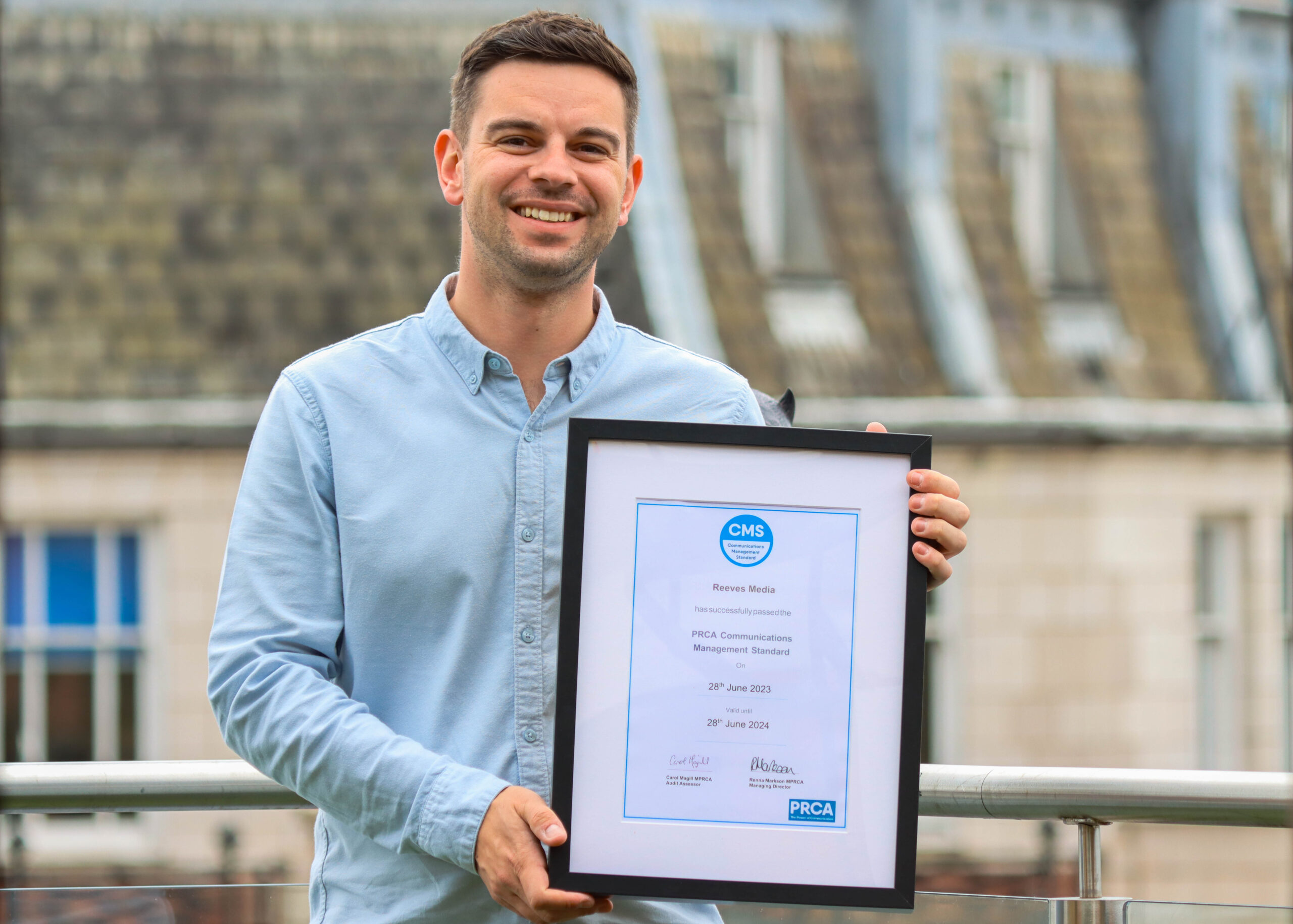 Reeves Media secures CMS accreditation (Matt Walker MD)