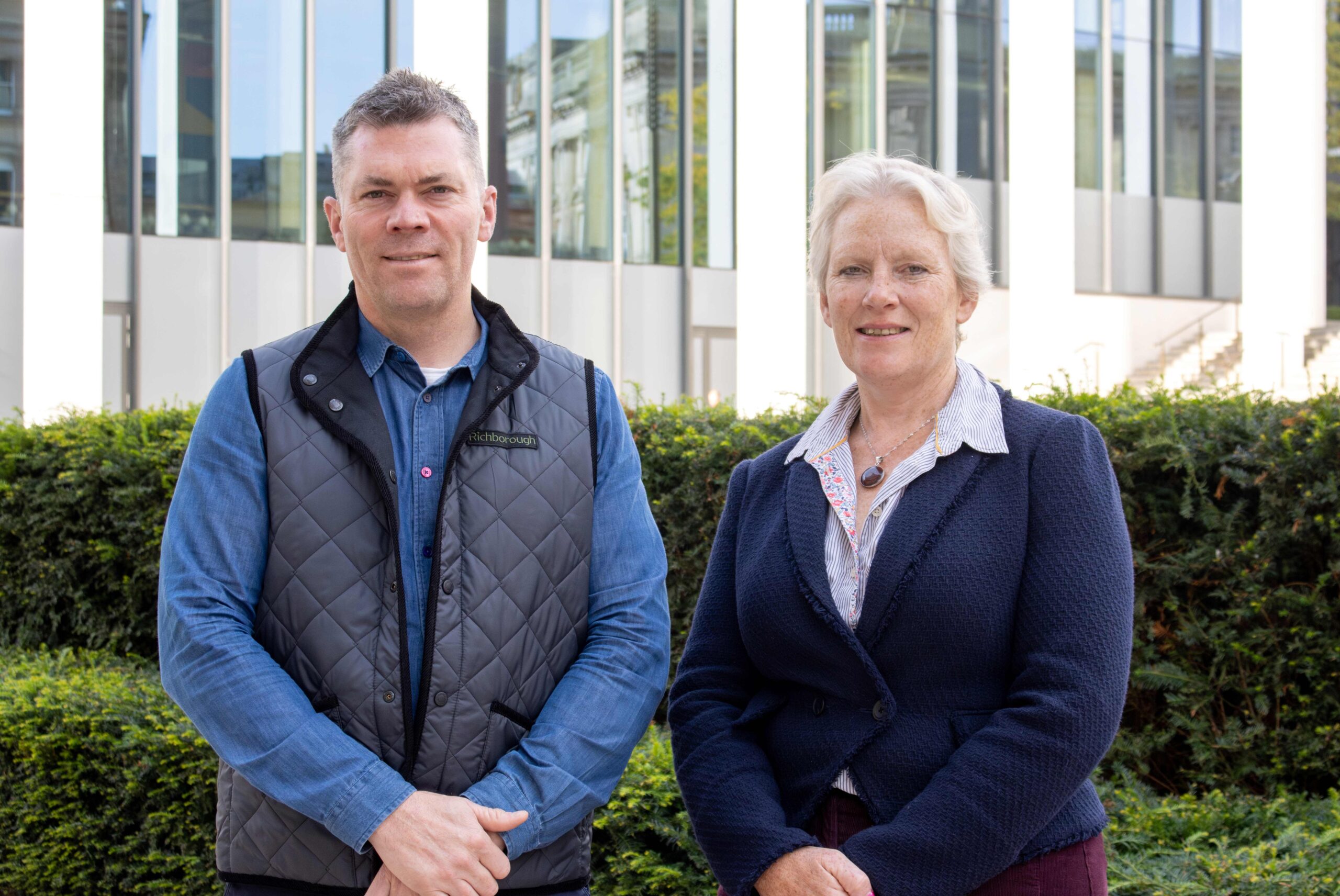 Paul Campbell and Emma Fardell Richborough