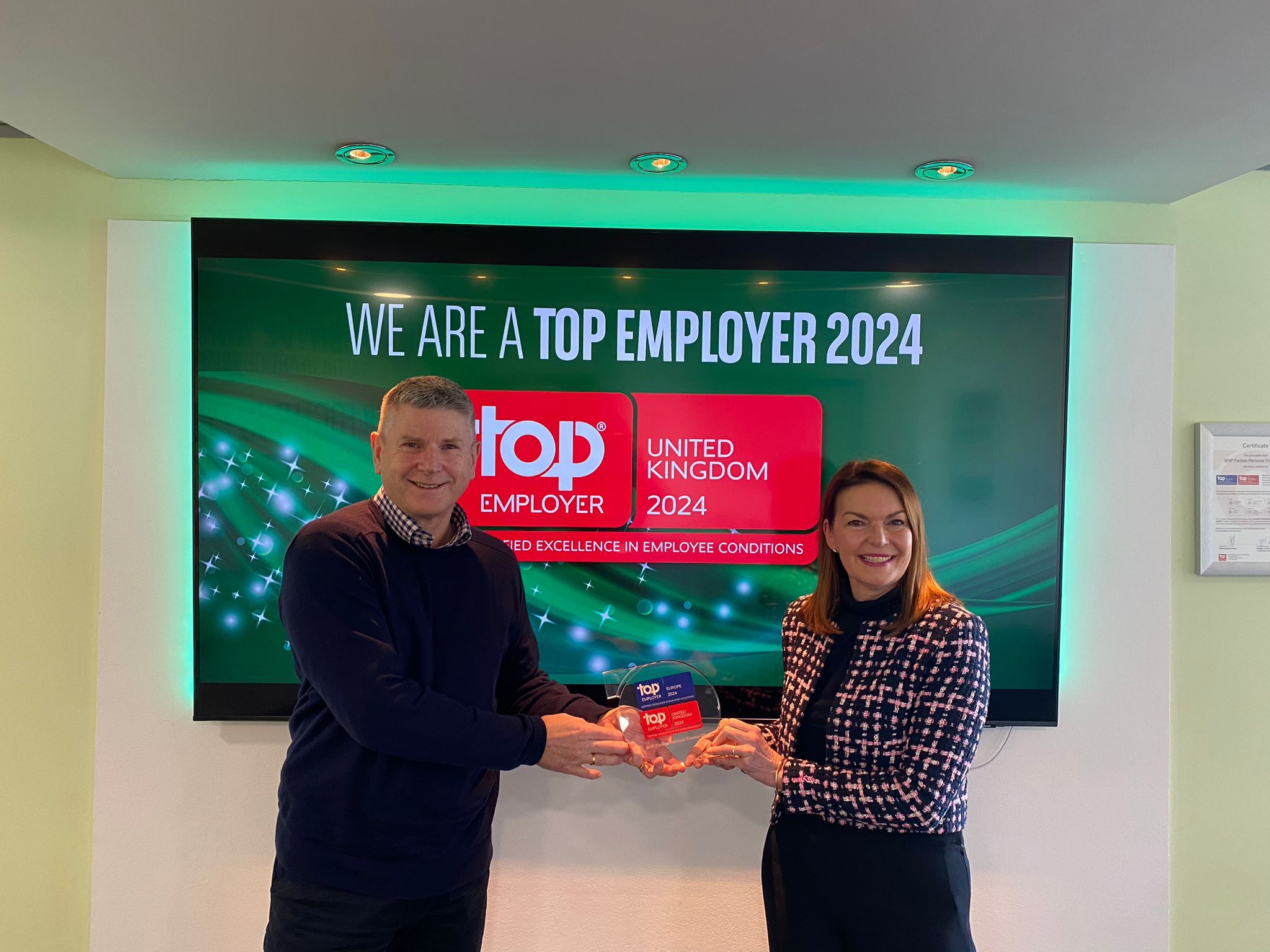 Sue Farmer and Stephen Hunt