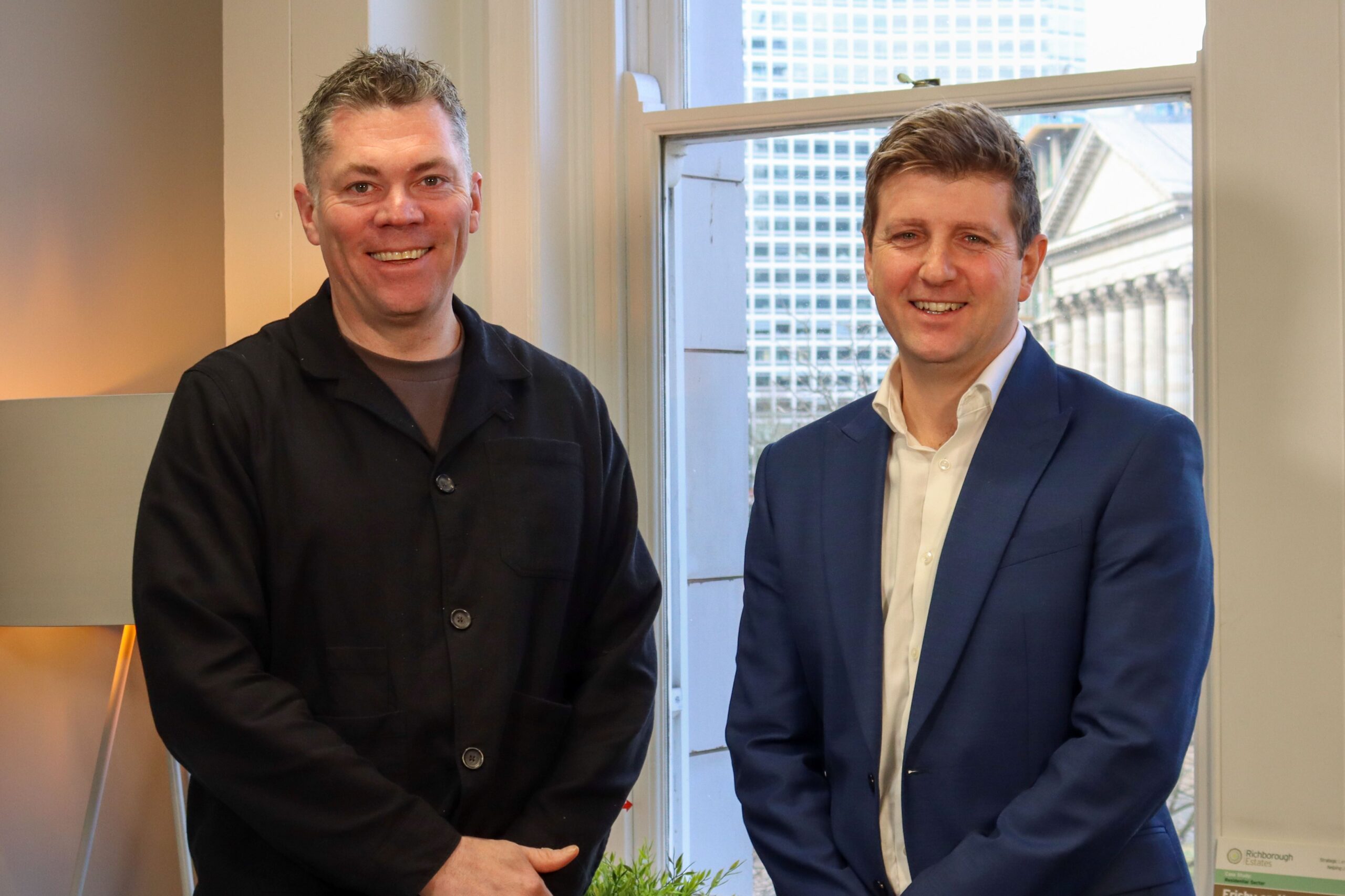 Paul Campbell and Alex Sciaretta of Richborough April 24