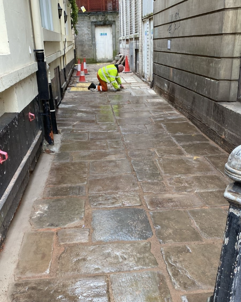 image Colmore BID’s Crucial Role in Rectifying Environmental Issues in City Centre Passageway 