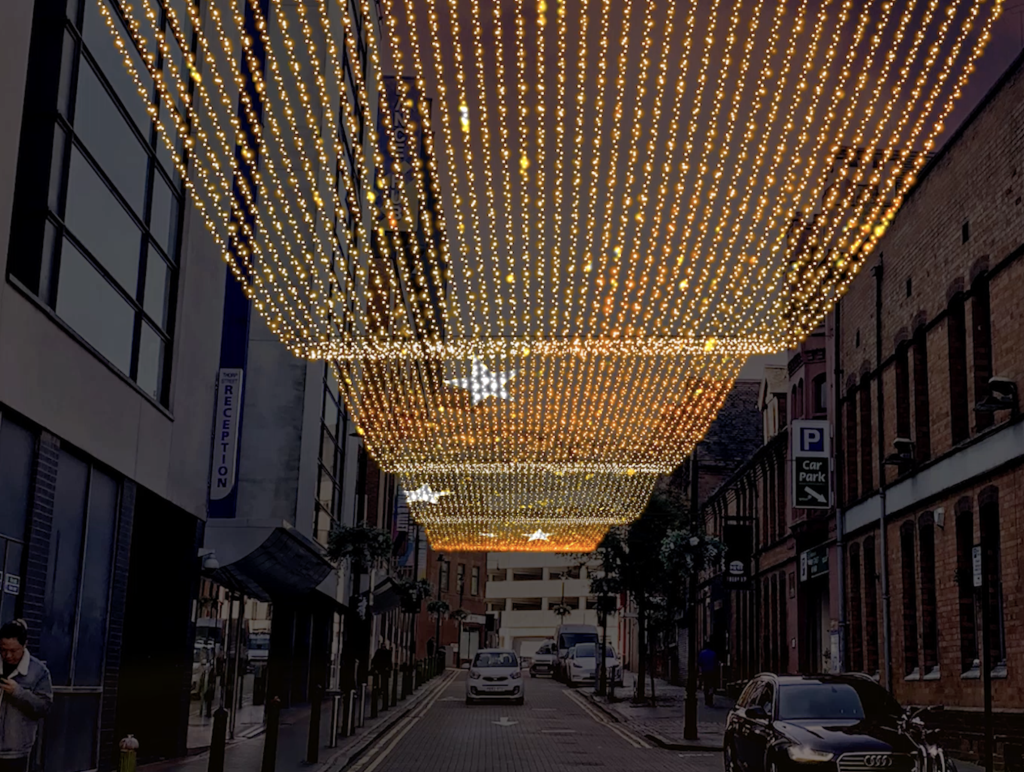 Legacy commission Roof of Stars Birmingham Light Festival will brighten February with 11 artworks and over 50 events