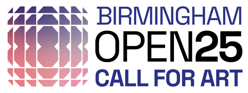 Birmingham Open 25 Returns to Shine a Light on Emerging Artists 1 OPEN25 master logo Birmingham Open 25 Returns to Shine a Light on Emerging Artists