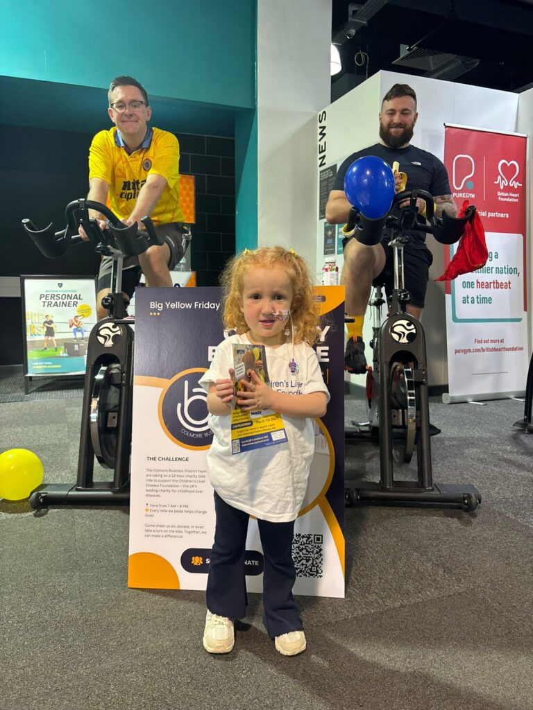 Colmore BID Smashes 24-Hour Cycling Challenge for Children's Liver Disease Foundation 6 byf 2025 8 Colmore BID Smashes 24-Hour Cycling Challenge for Children's Liver Disease Foundation