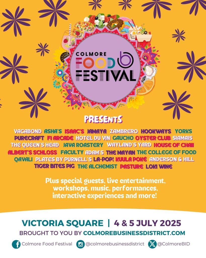 Traders revealed for Colmore Food Festival 2025 1 CFF 25 Poster and Flyer 1 Traders revealed for Colmore Food Festival 2025
