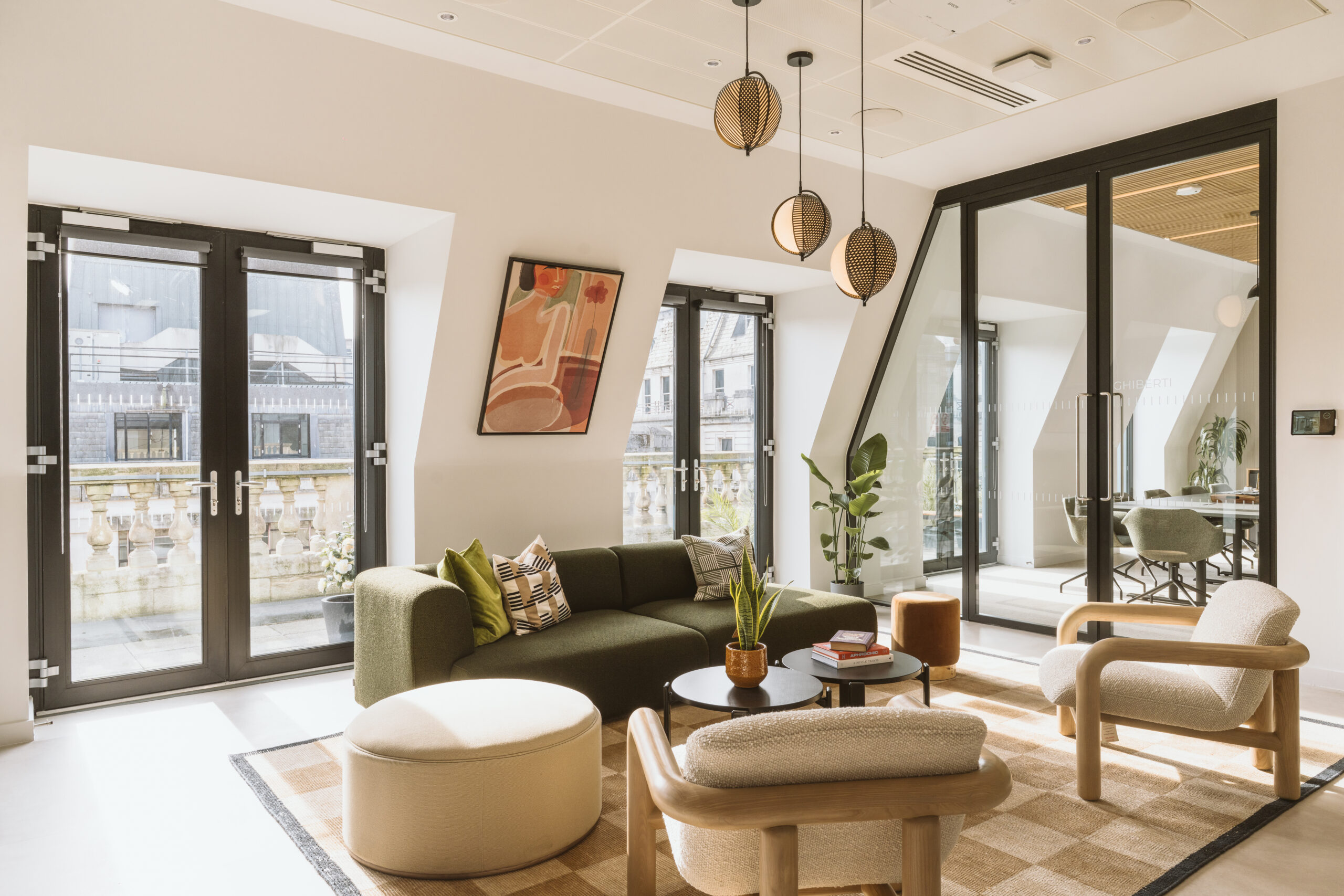 The Commons; community lounge + boardroom