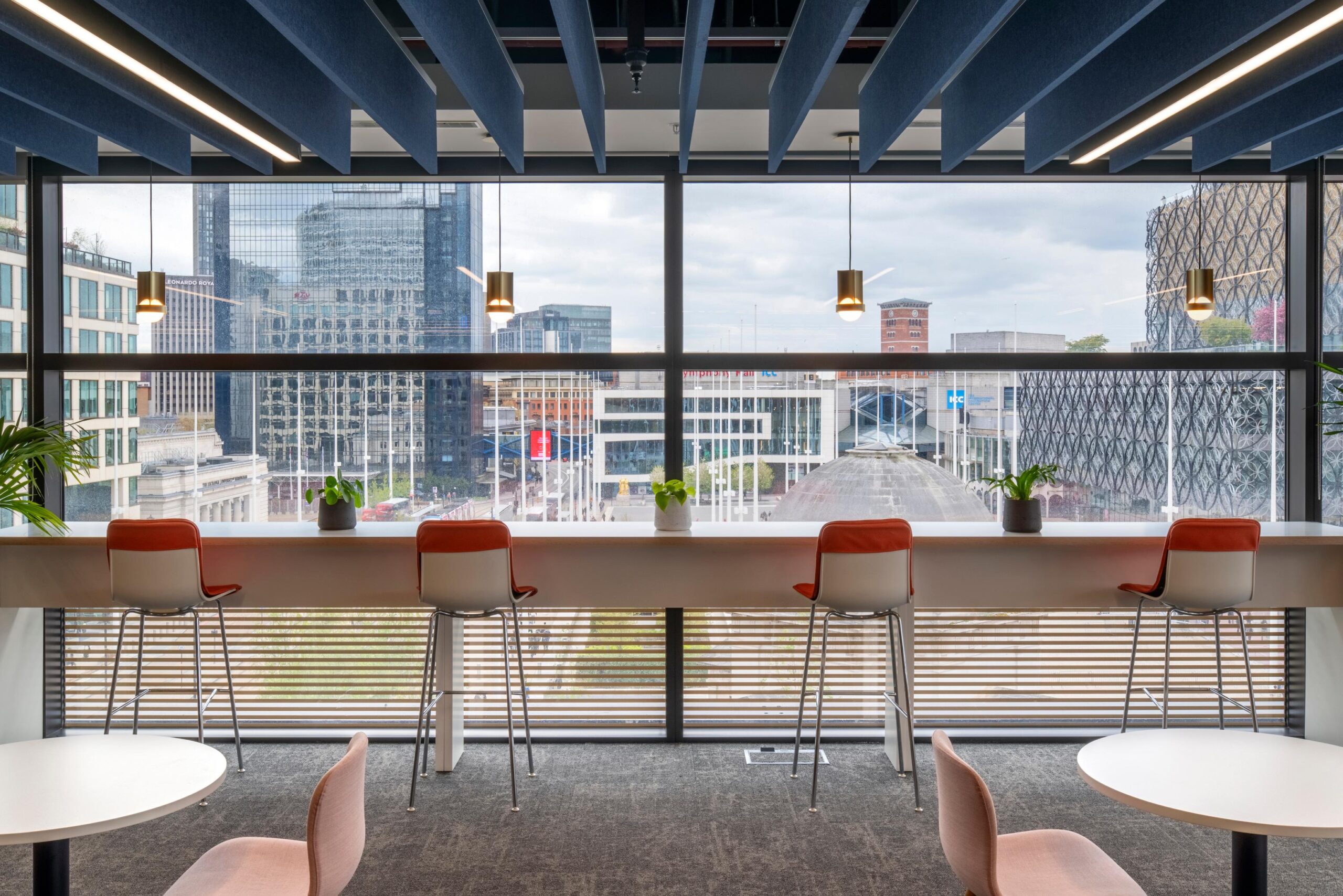 10. JLL One Centenary Way counter seating with view
