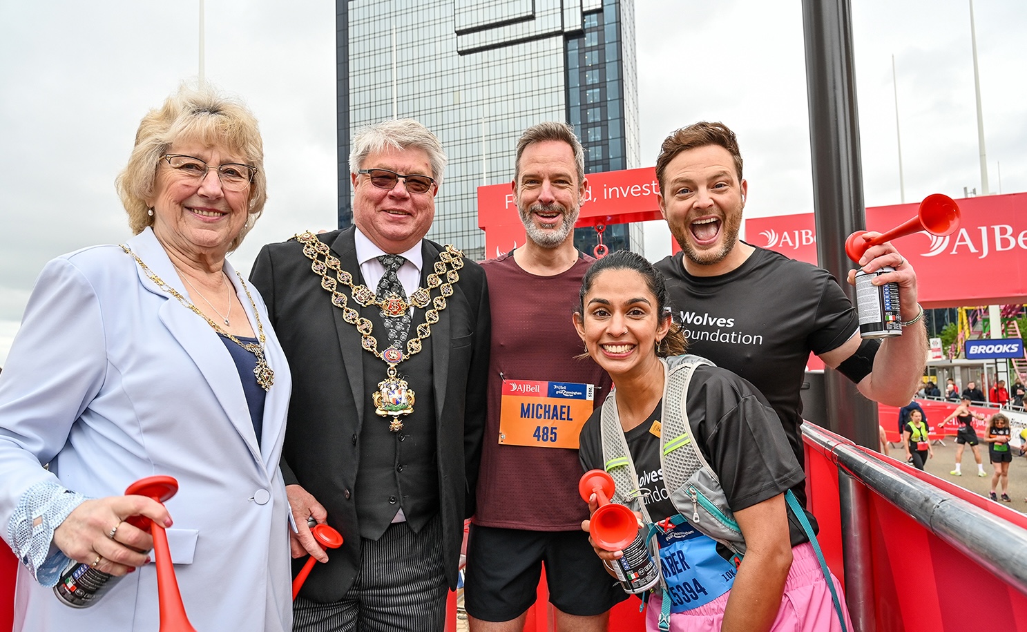 AJ Bell Great Birmingham Run. Hero shots of the day. May 4 2025.