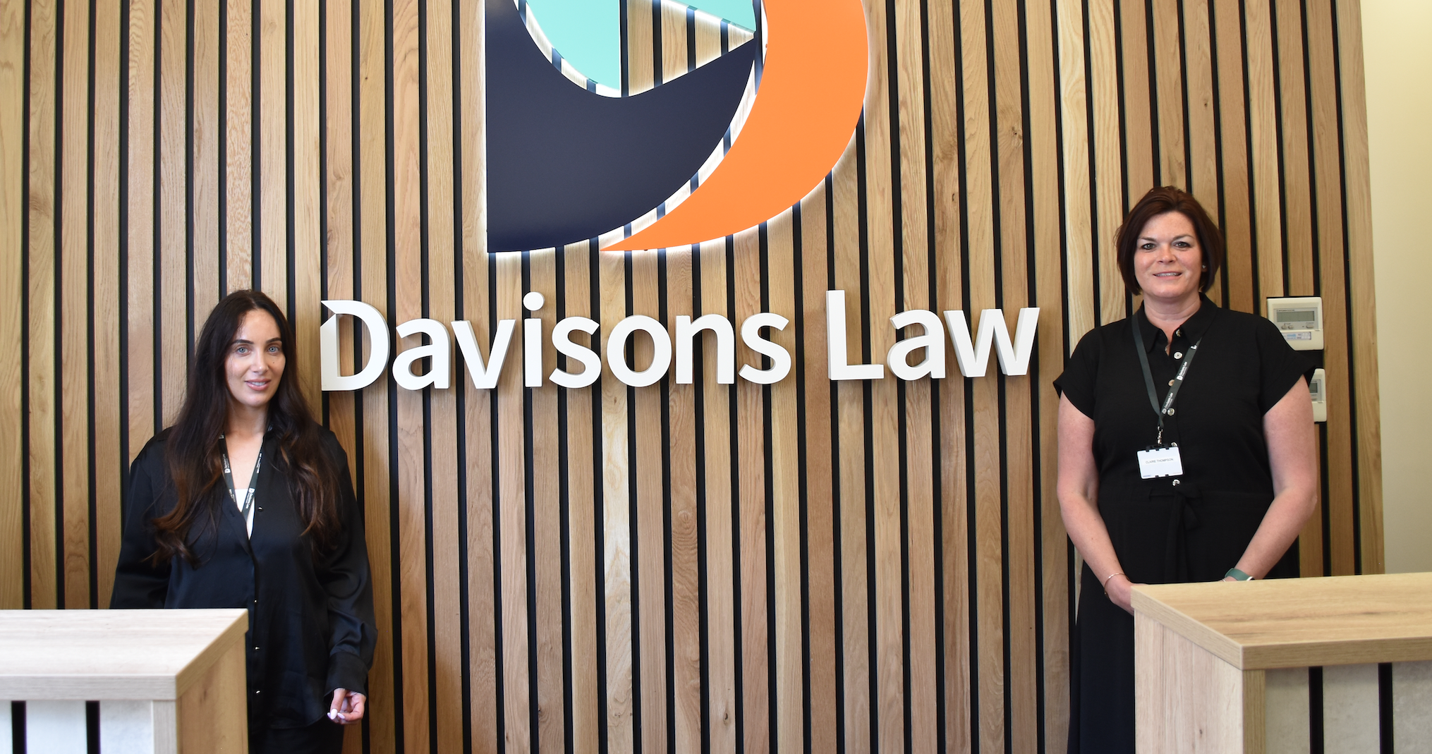 Kerrie Anne Temperley and Claire Thompson who are Davisons Law’s new Talent Acquisition and Onboarding team