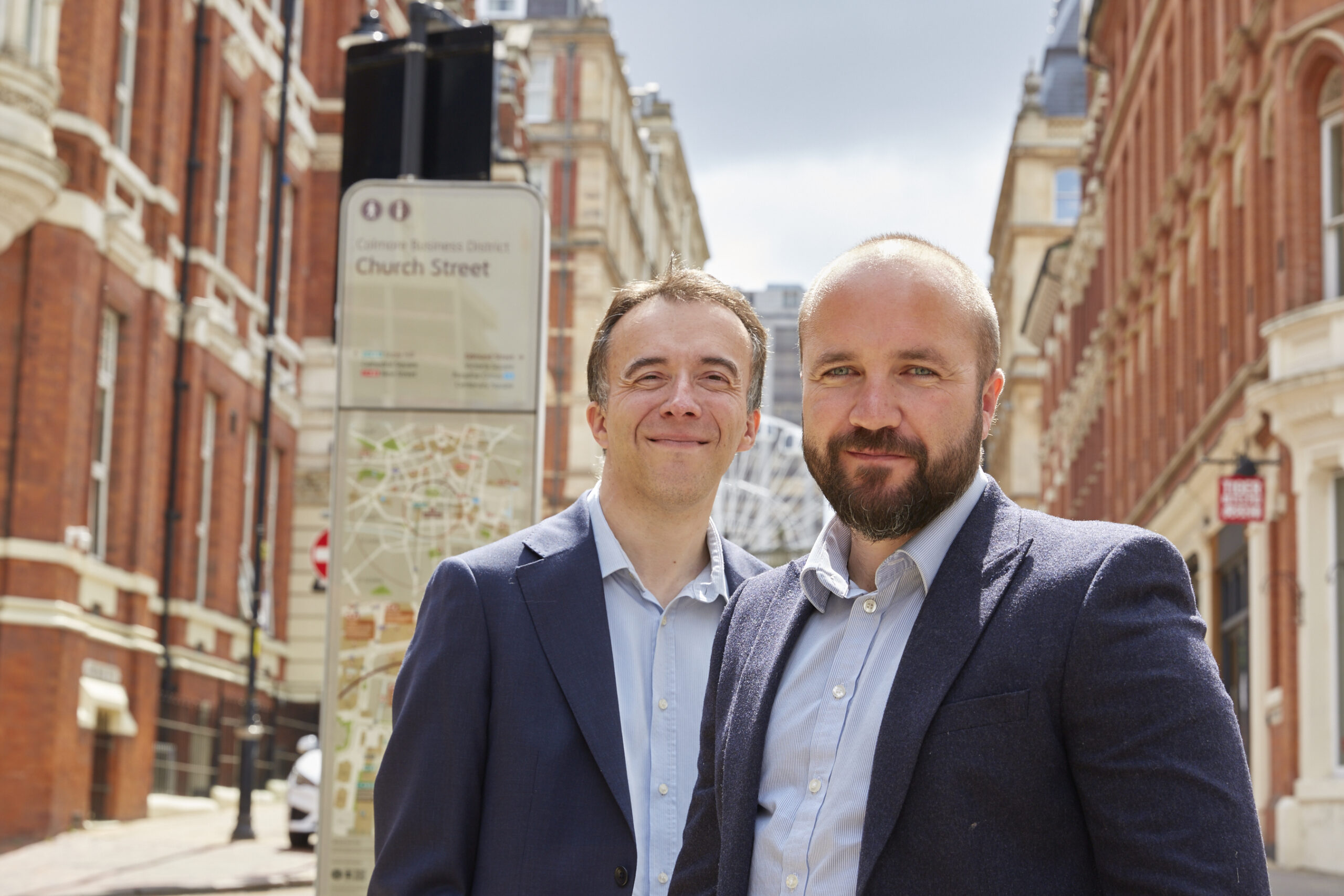 (L R) David Kellaway and Alex Wright