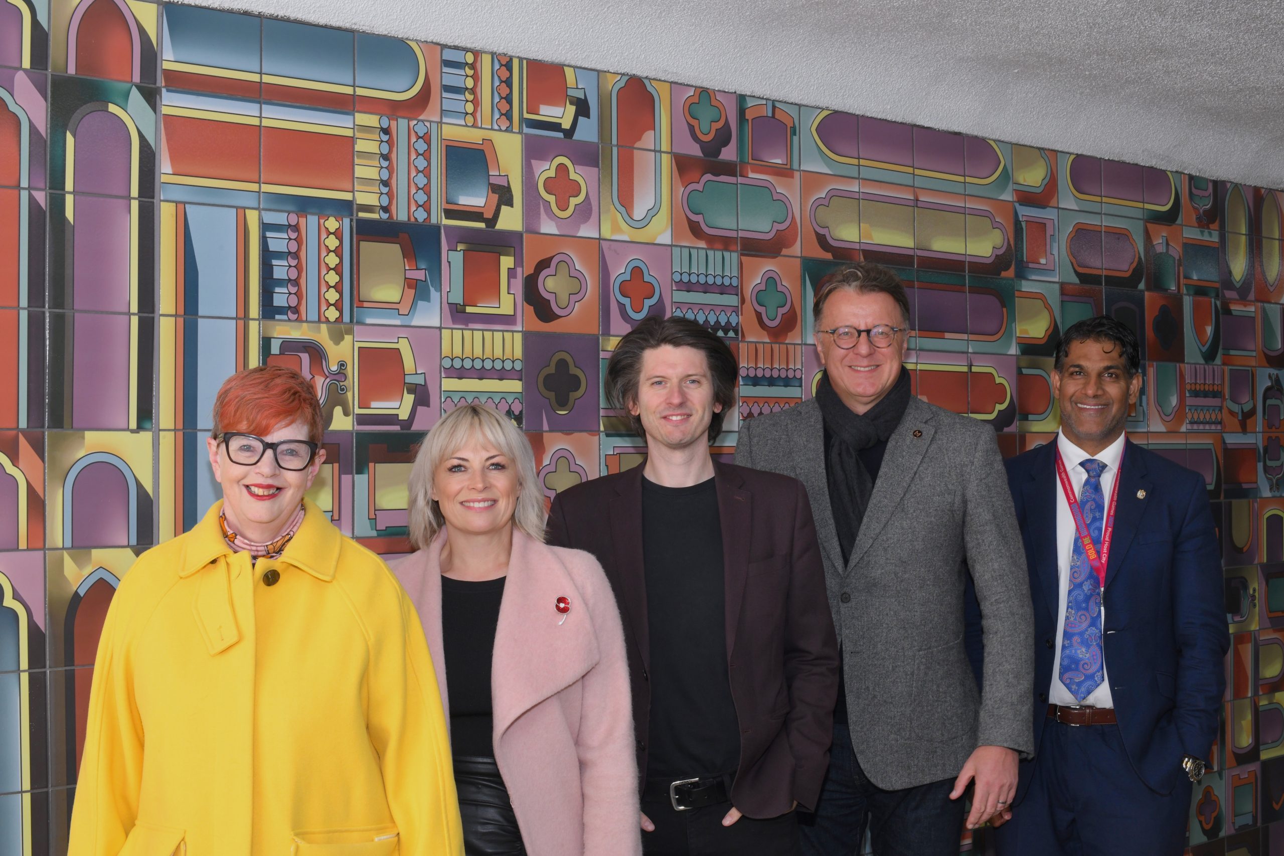 Michele Wilby, Nicola Fleet Milne, Luke Crane, James Blakey, Councillor Majid Mahmood