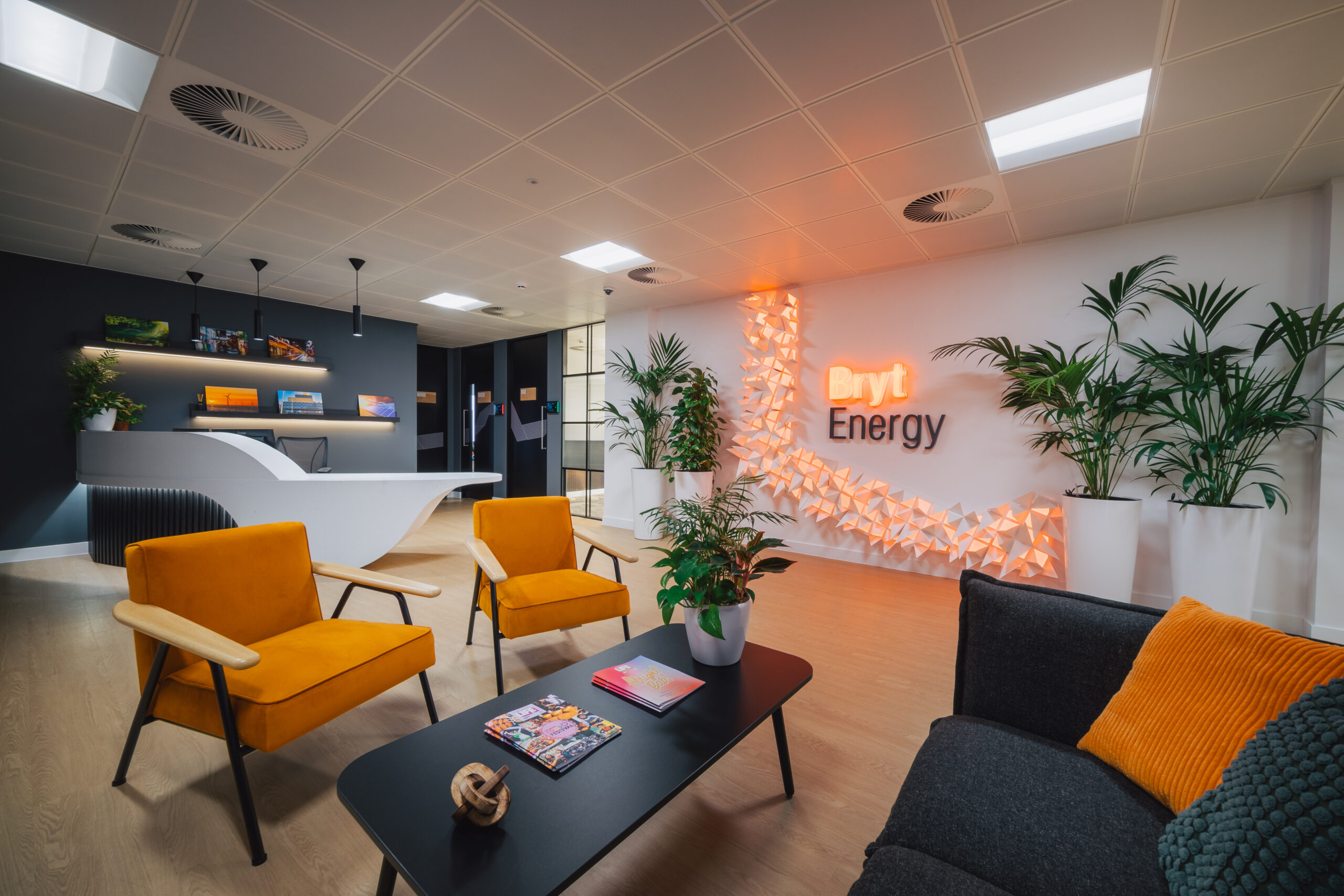 Bryt Energy reception area