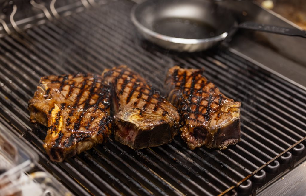 Grilled Tamworth pork chop A new chapter begins for Glynn Purnell and Phil Innes, as Trillium opens in Birmingham