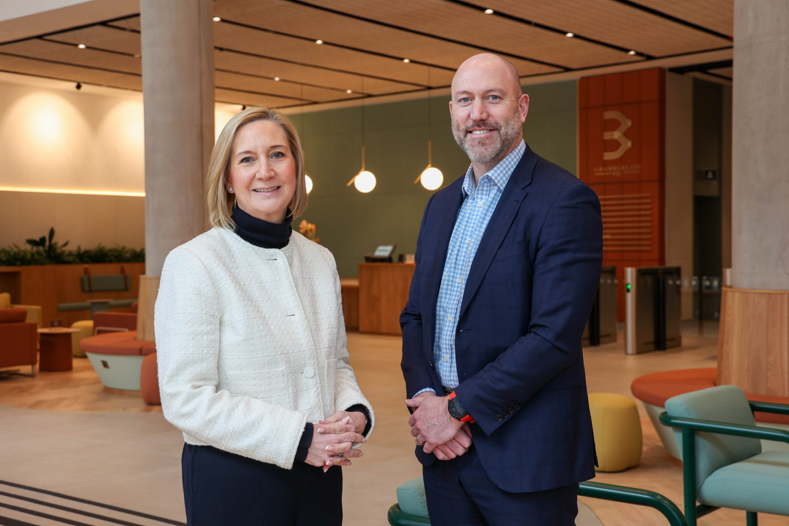 Paradise 3CS ( l r) Emma King and Ross Fittall