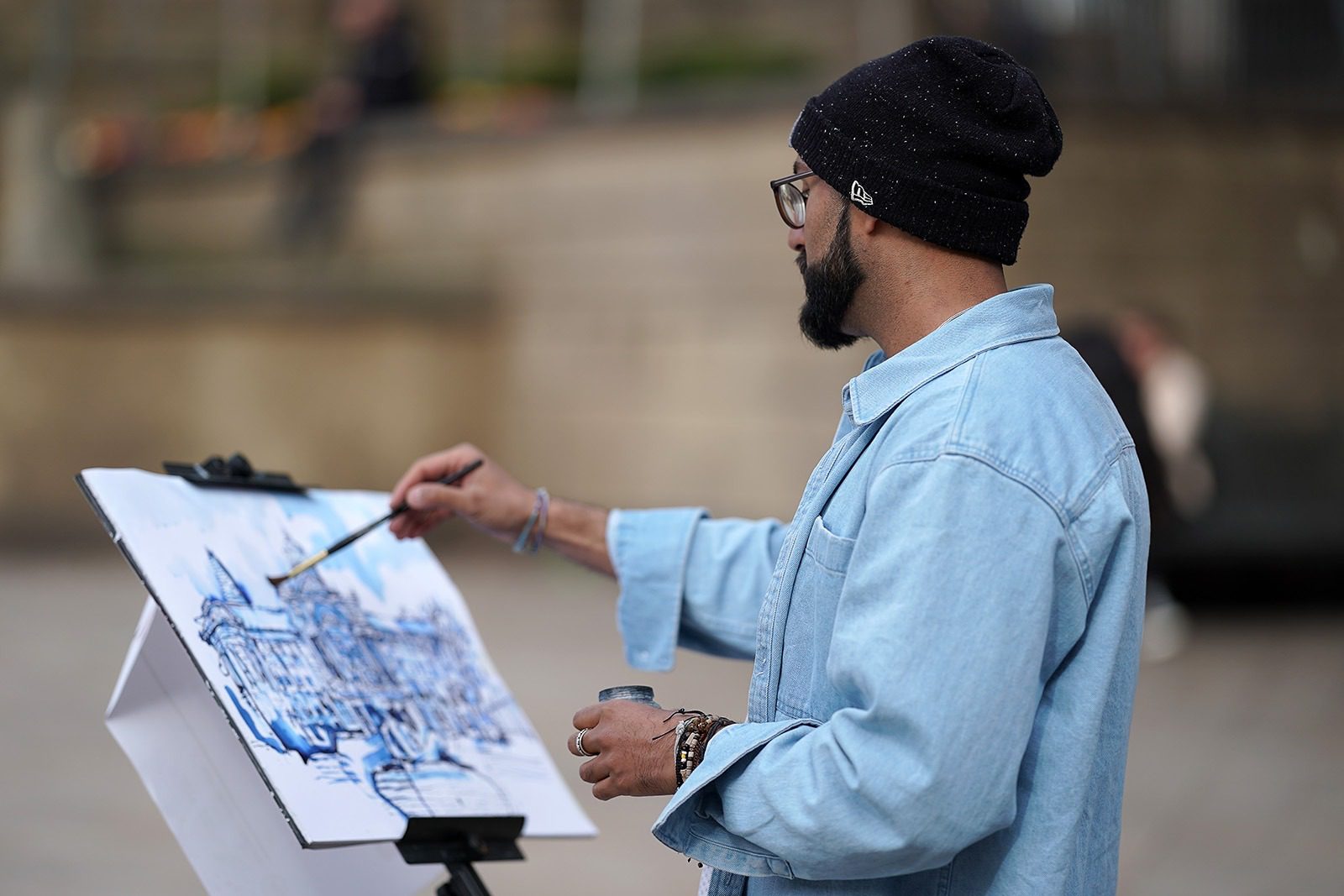 Live Drawing Session with Bachittar Singh
