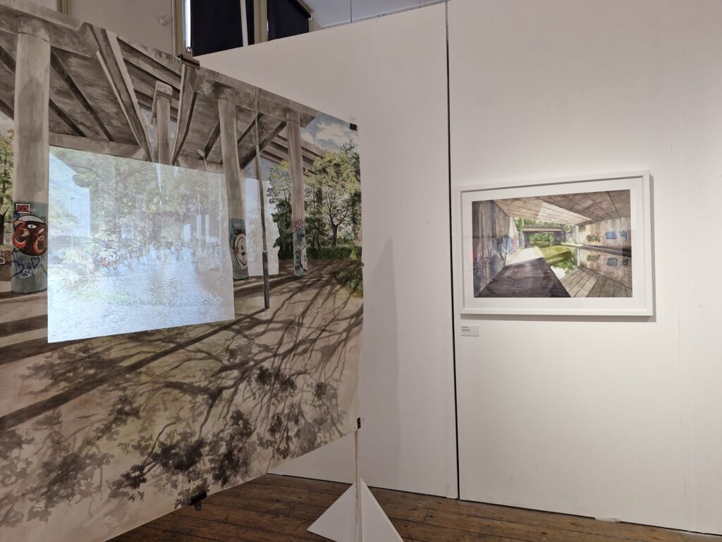 EMEGENCE exhibition work of Hewson