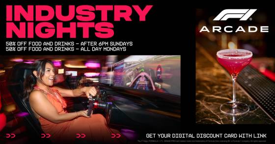 Industry Nights & Complimentary Racing at F1® Arcade Birmingham