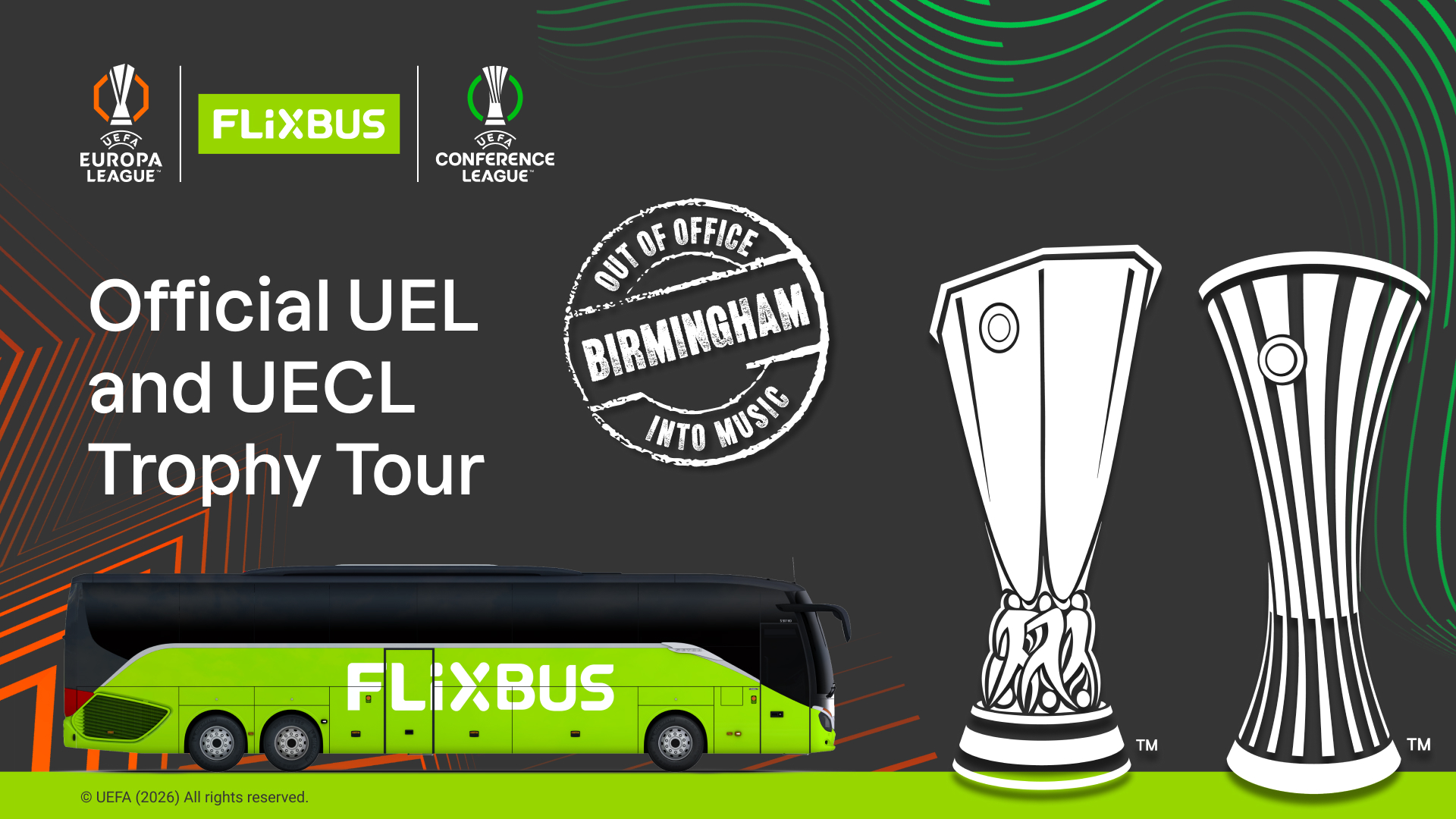 UEFA Europa League & UEFA Conference League Trophy Tour, presented by FlixBus