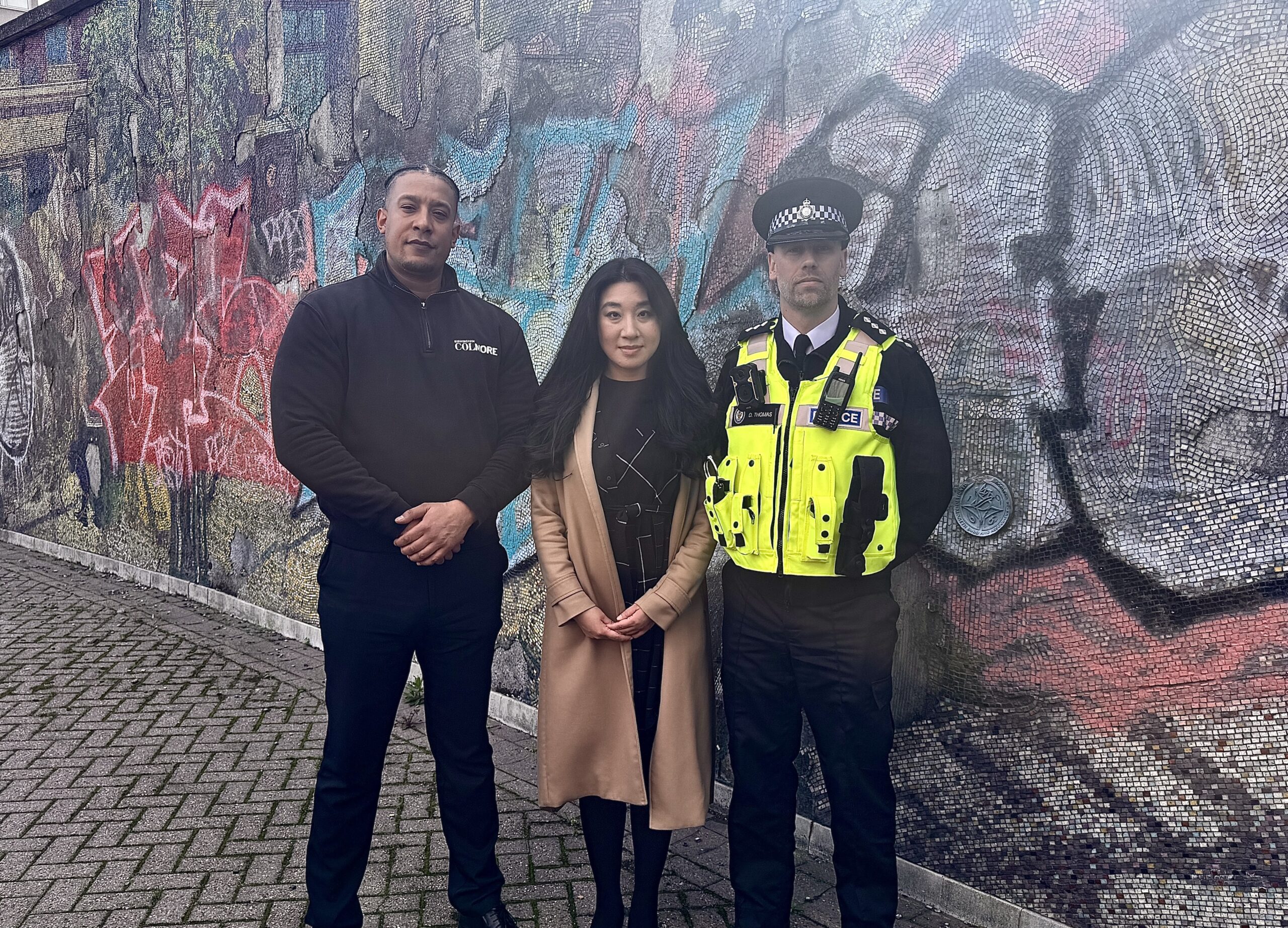 John Jo Von Johnson, Angela Huang and Dan Thomas