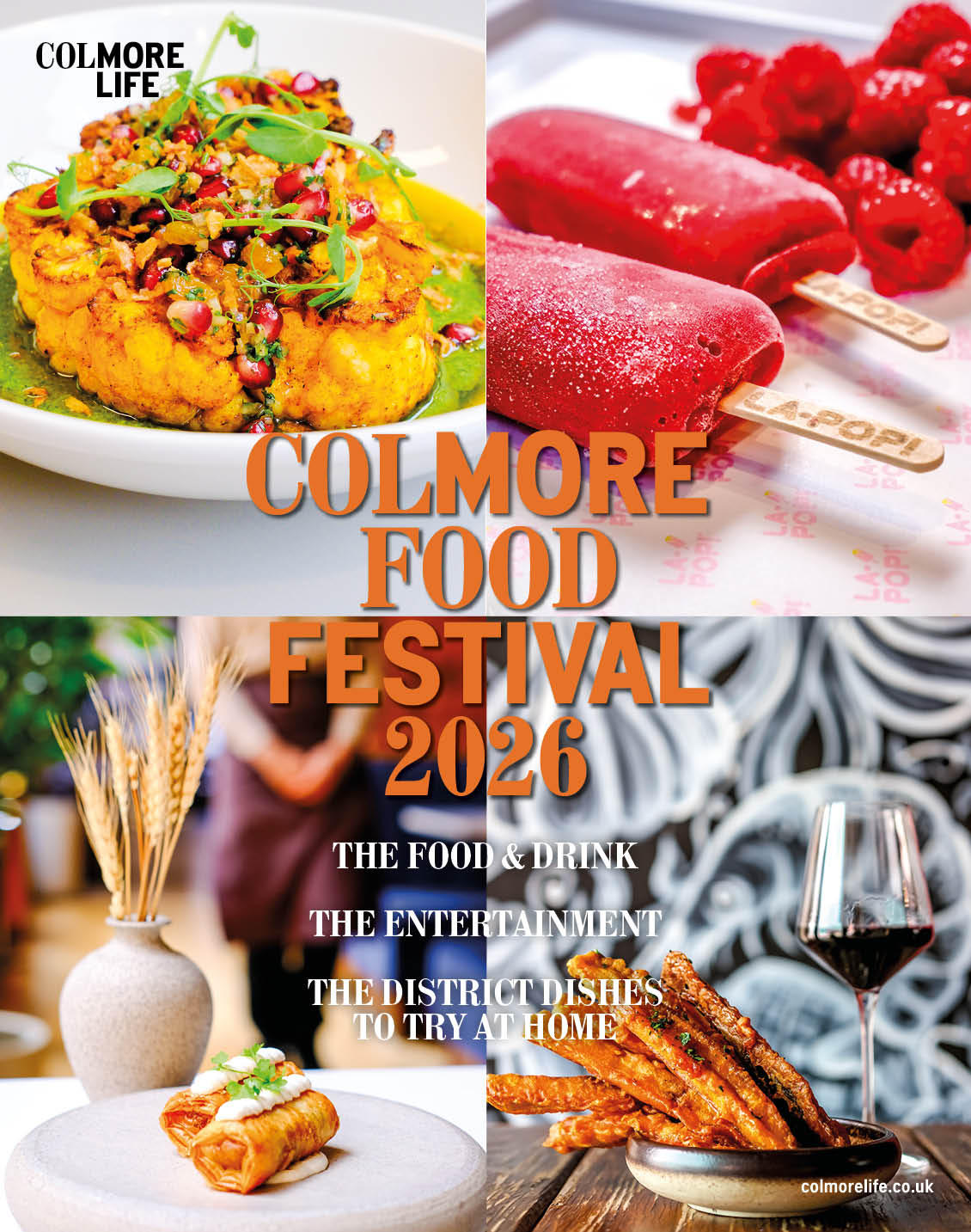 Colmore Food Festival magazine 2026 cover