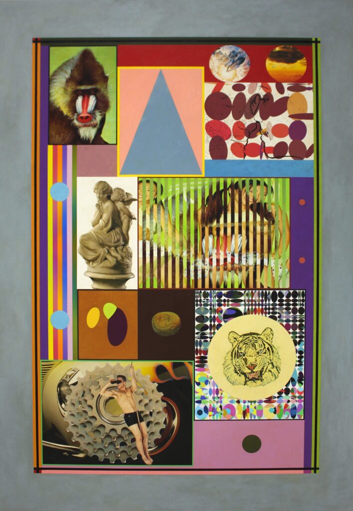 Patch, Various Things 140 x 200 cm Oil, acrylic on canvas 2007 10