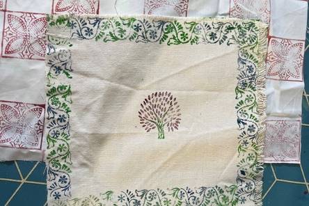 Patterned Block Printing with Haseebah Ali