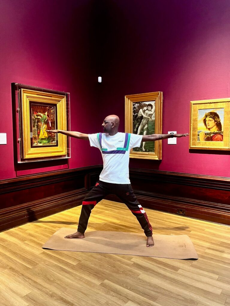 Yoga at the Museum with the Manoj Collective