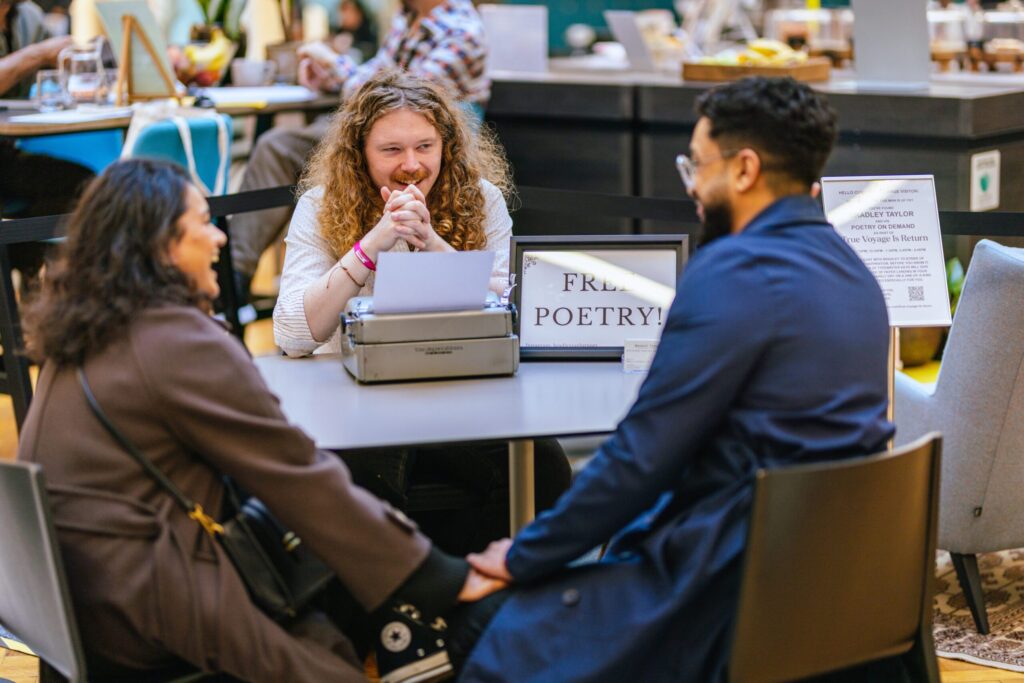 Poetry On Demand with Bradley Taylor
