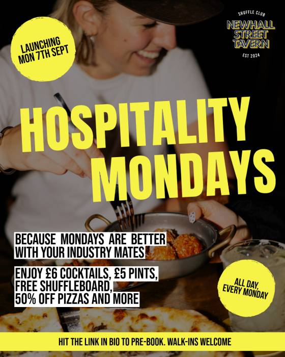 Industry Mondays @ Newhall Street Tavern