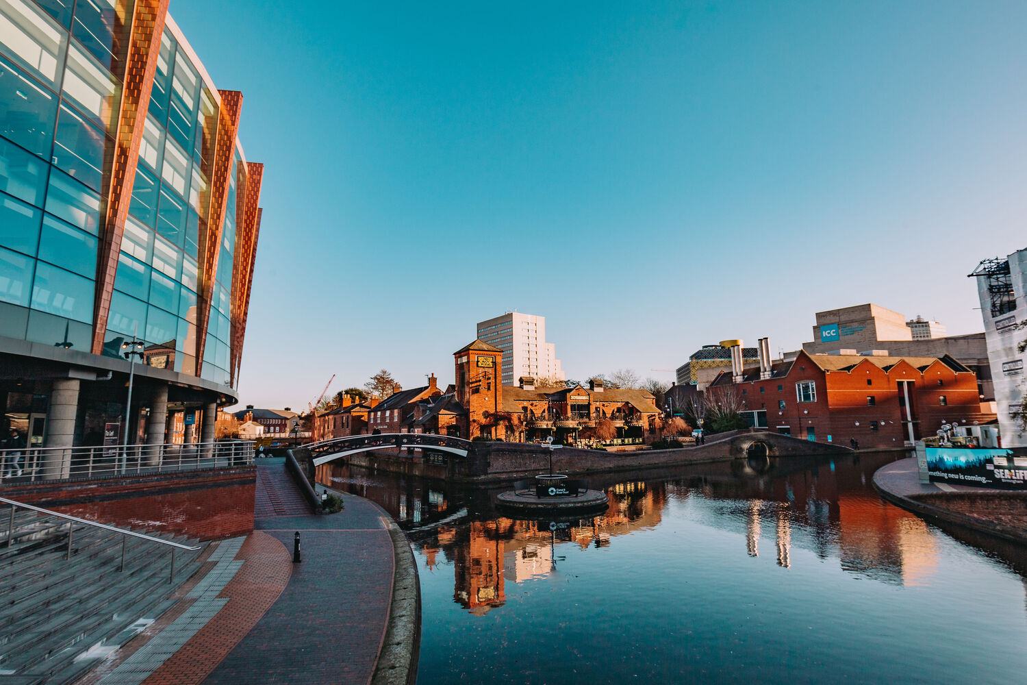 Canal Side view Birmingham