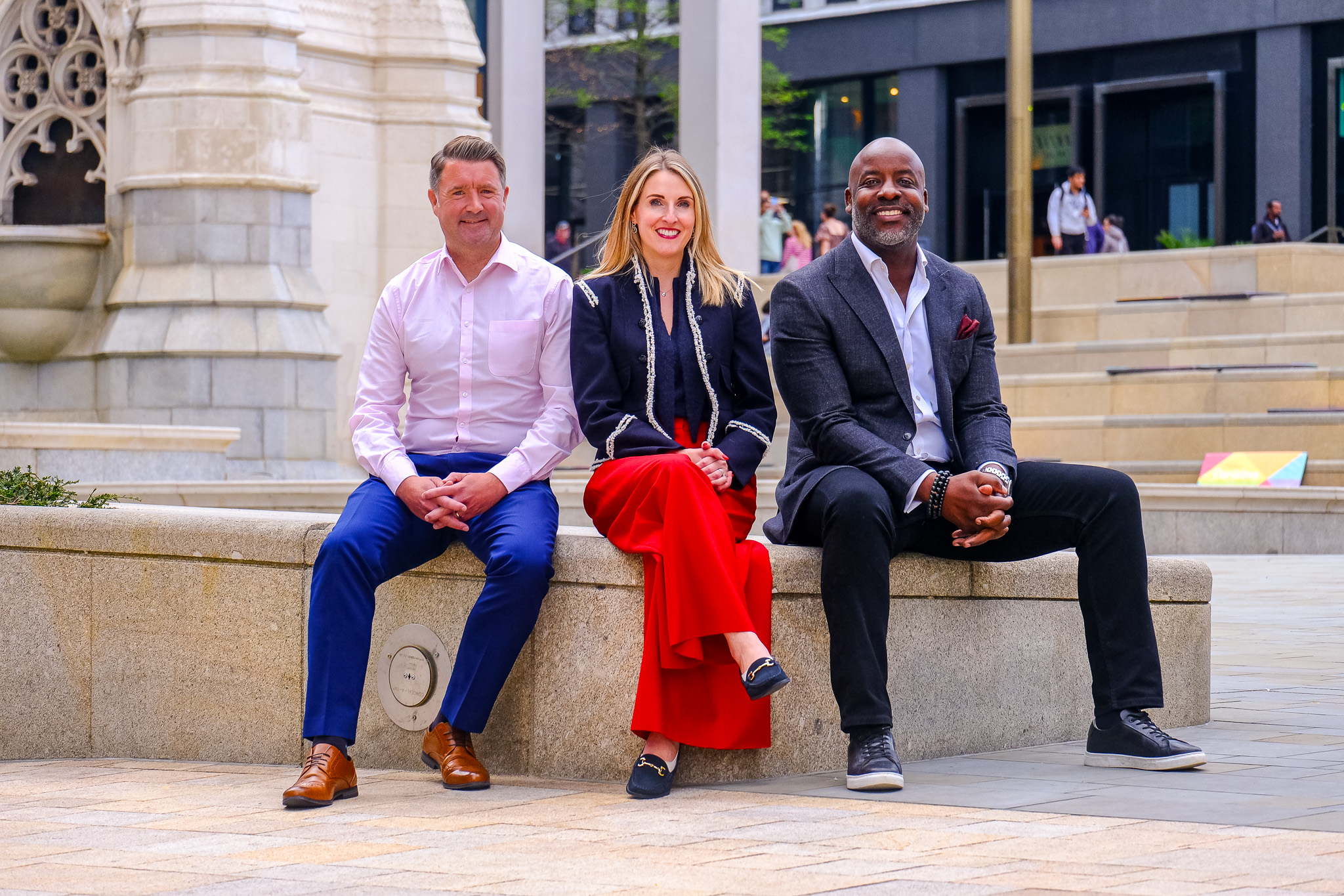 Birmingham Colmore appoints new Board Chairs as Nicola-Fleet Milne steps down after seven years in post 1 Tim Hall, Kate-Emma Bailey and Alex Tross