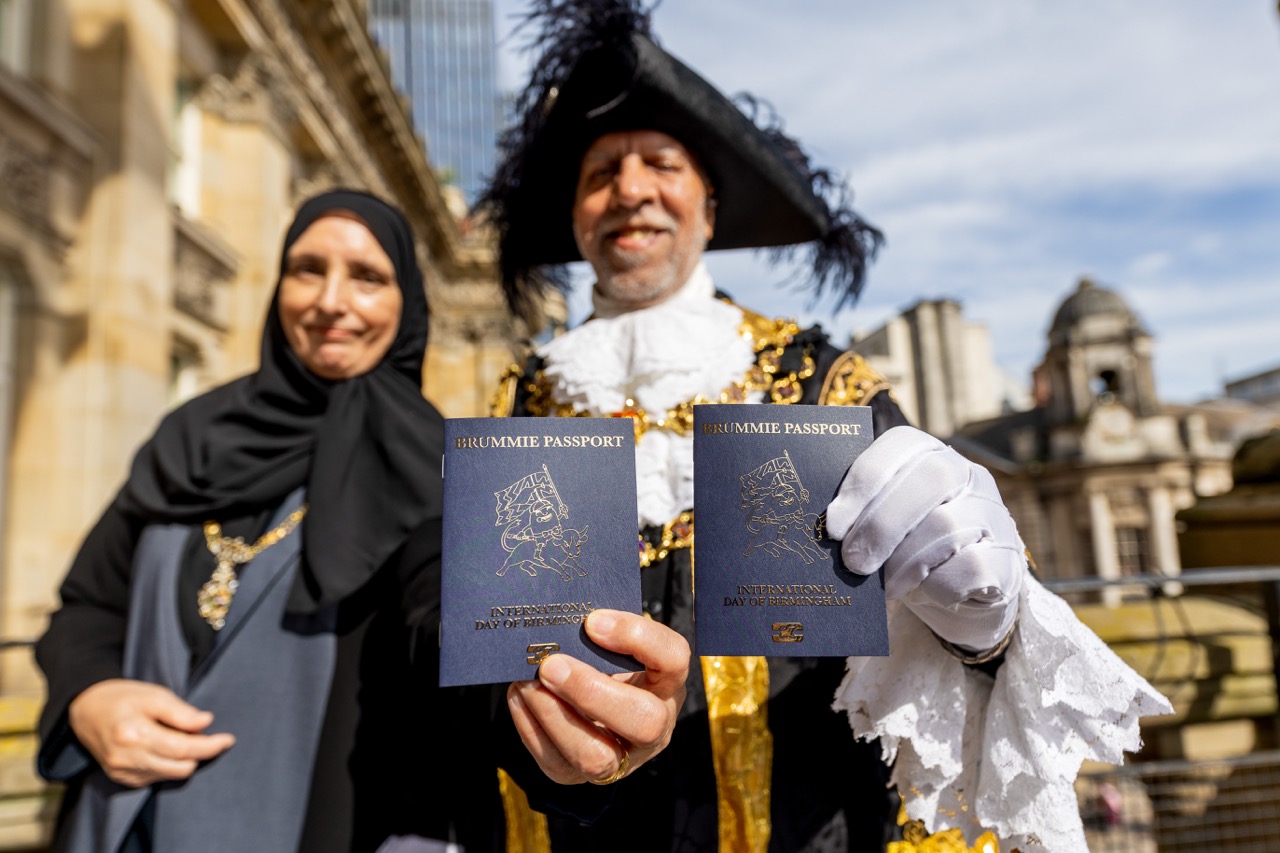 Lady Mayoress and Lord Mayor of Birmingham at International Day of Birmingham 2026 credit Kate Hollingsworth