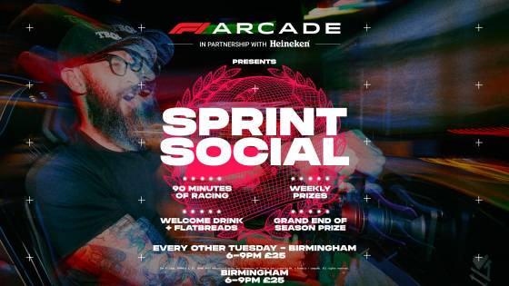 Sprint Social at F1® Arcade Birmingham
