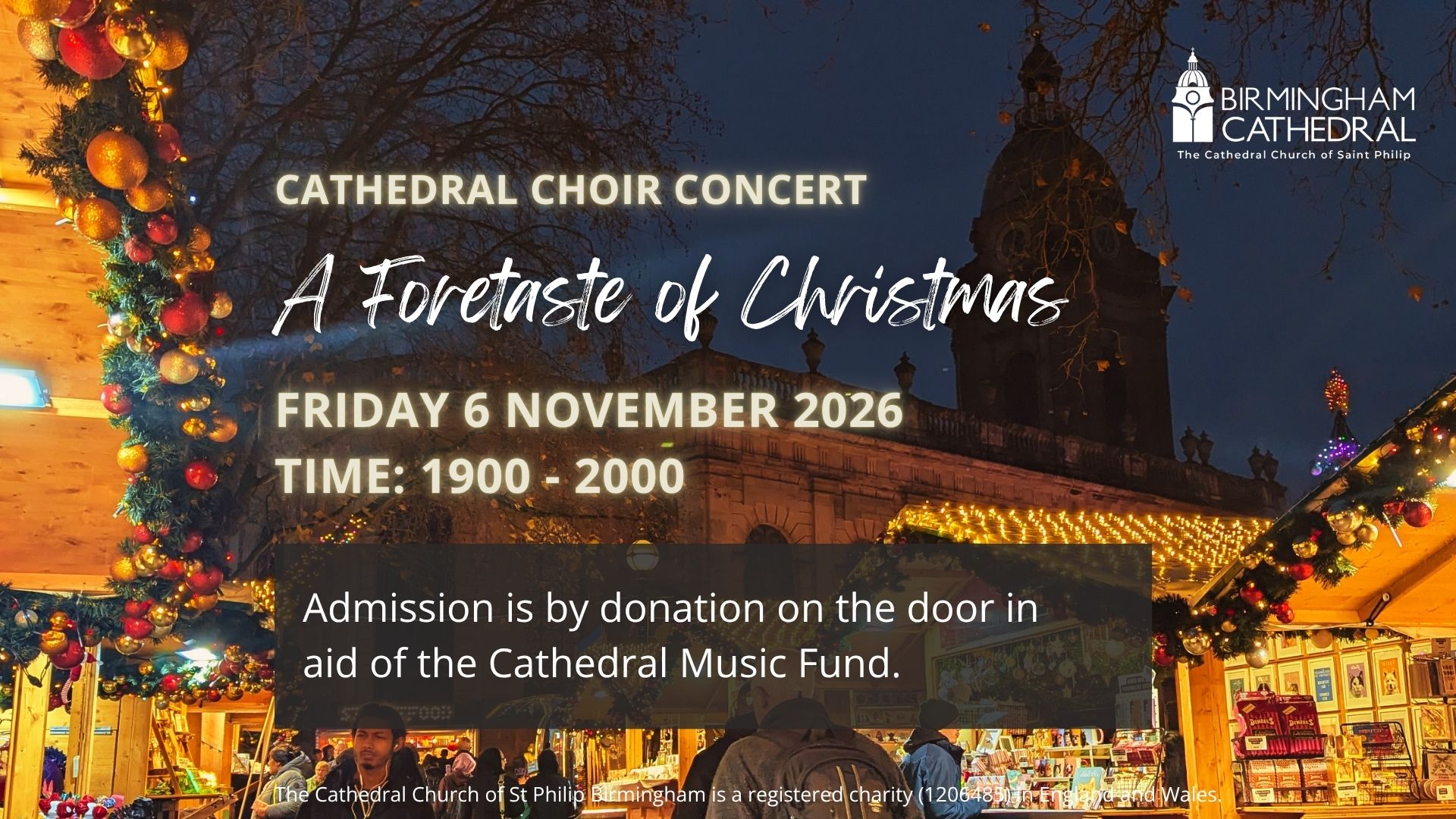 Cathedral Choir Concert – A Foretaste of Christmas